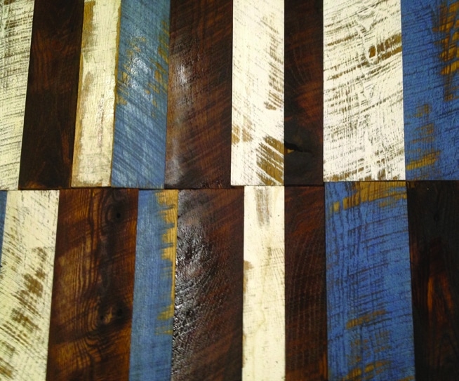 Reclaimed Barnwood Painted 7