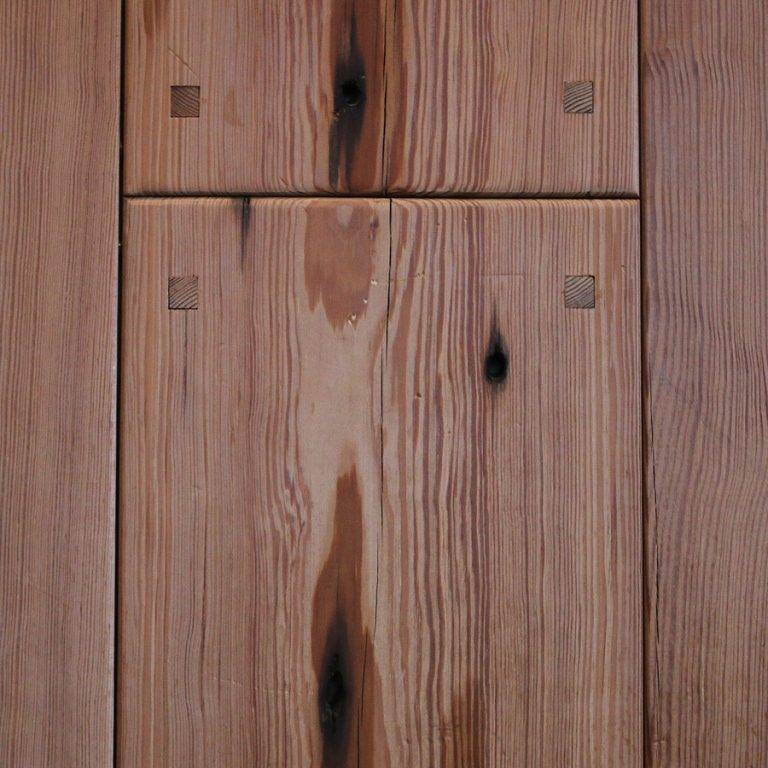 Reclaimed Wide Plank Naily Grade Heart Pine Flooring