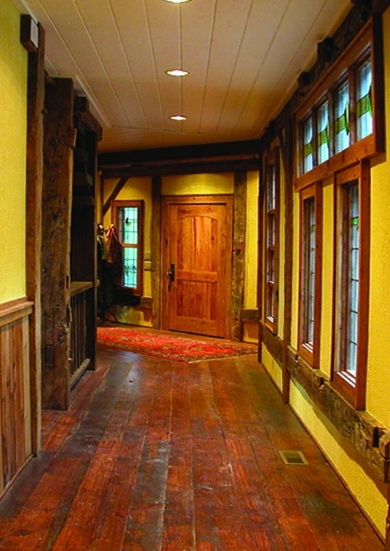 Reclaimed Wide Plank Pine Flooring 3